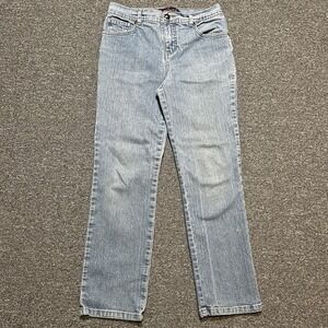Gloria Vanderbilt Amanda Classic‎ Fit Light Wash Jeans Women's 4P Petite